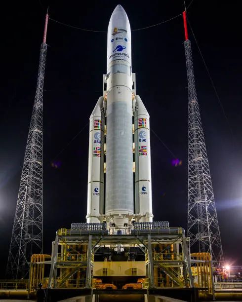 Ariane 64 launch vehicle, operated by Arianespace / ArianeGroup