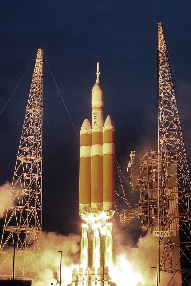 Delta IV Heavy launch vehicle, operated by United Launch Alliance